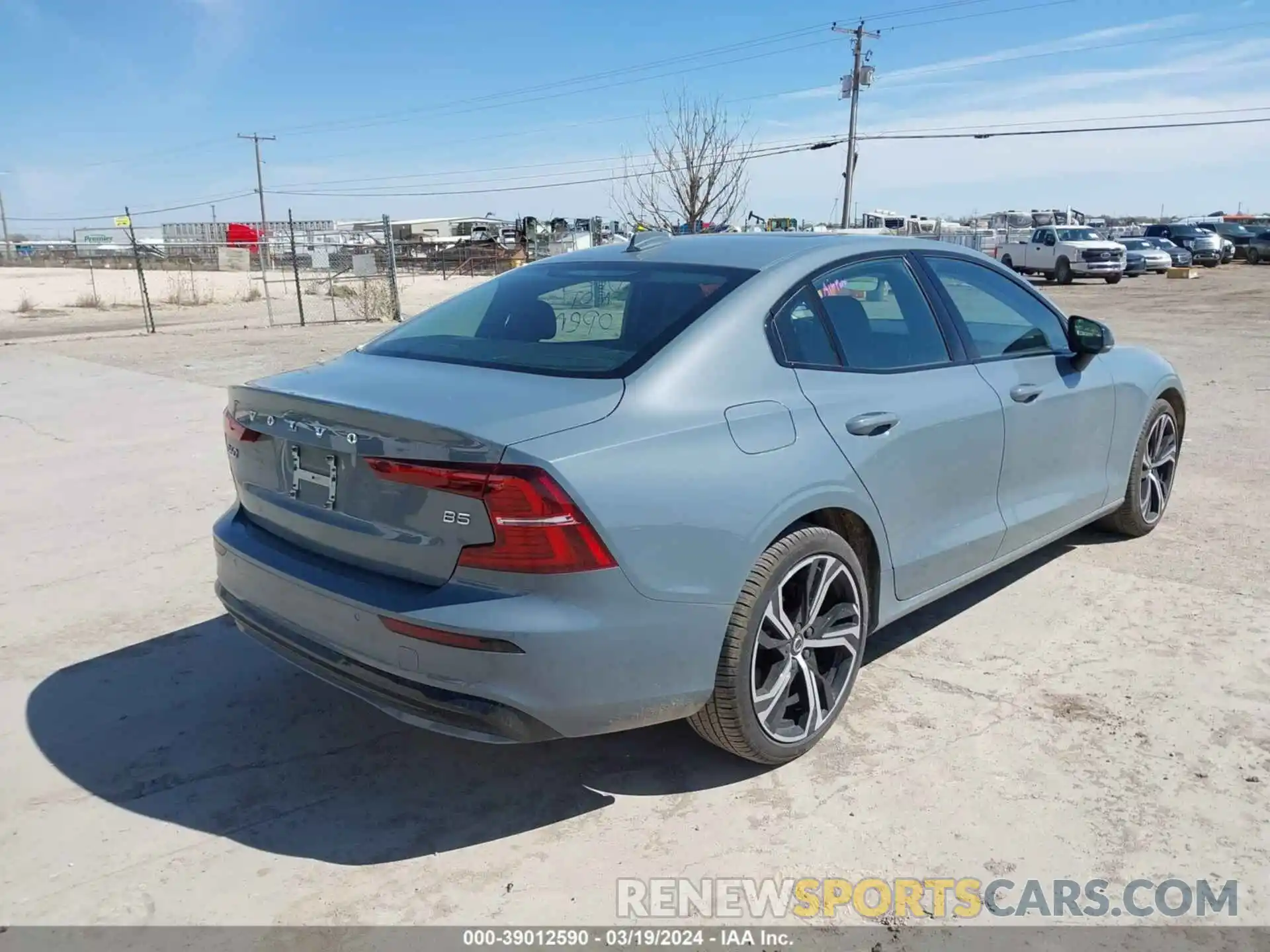 4 Photograph of a damaged car 7JRL12FK9RG300057 VOLVO S60 2024