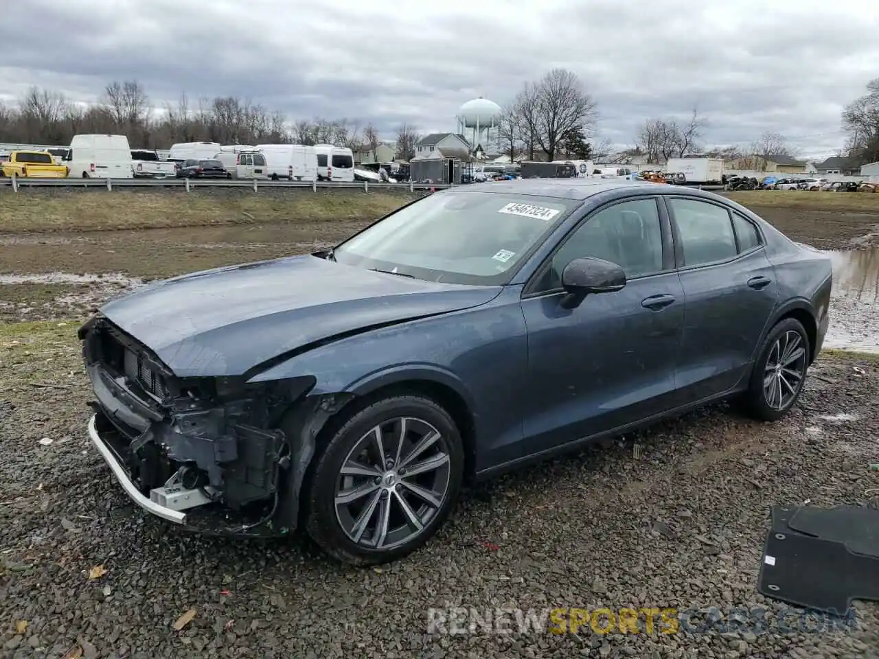 1 Photograph of a damaged car 7JRL12TZ7NG192016 VOLVO S60 B5 MOM 2022