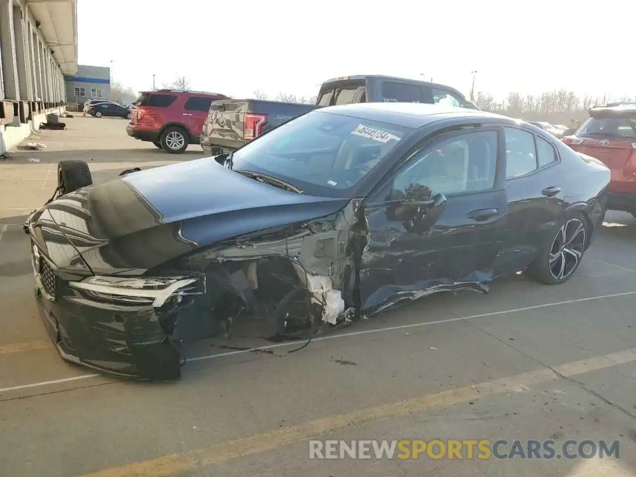 1 Photograph of a damaged car 7JRL12TK4RG282460 VOLVO S60 CORE 2024