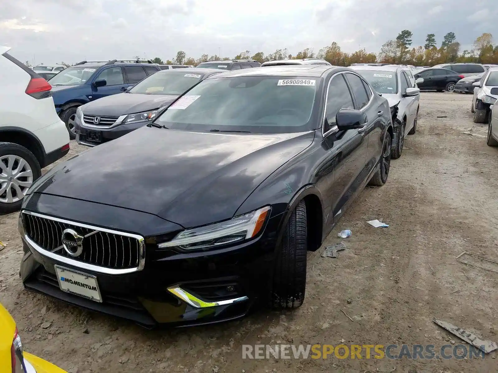 2 Фотография поврежденного автомобиля 7JRA22TL3KG017208 VOLVO S60 T6 INS 2019