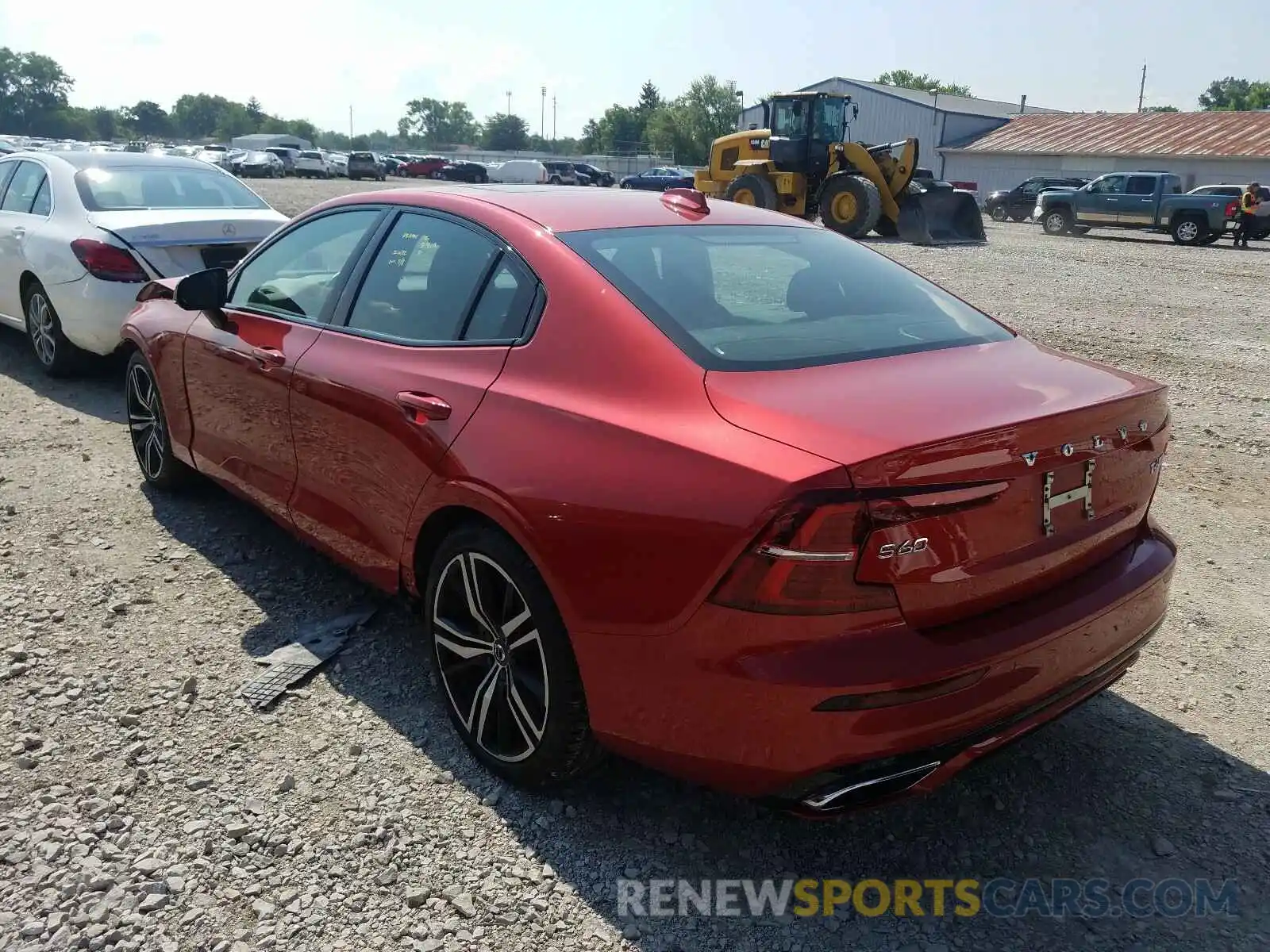 3 Photograph of a damaged car 7JRA22TM3KG006217 VOLVO S60 T6 R-D 2019