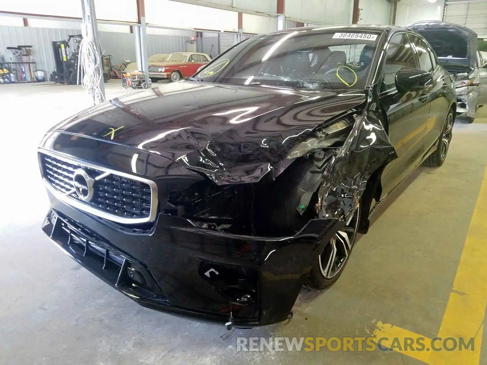 2 Photograph of a damaged car 7JRA22TM5KG015274 VOLVO S60 T6 R-D 2019