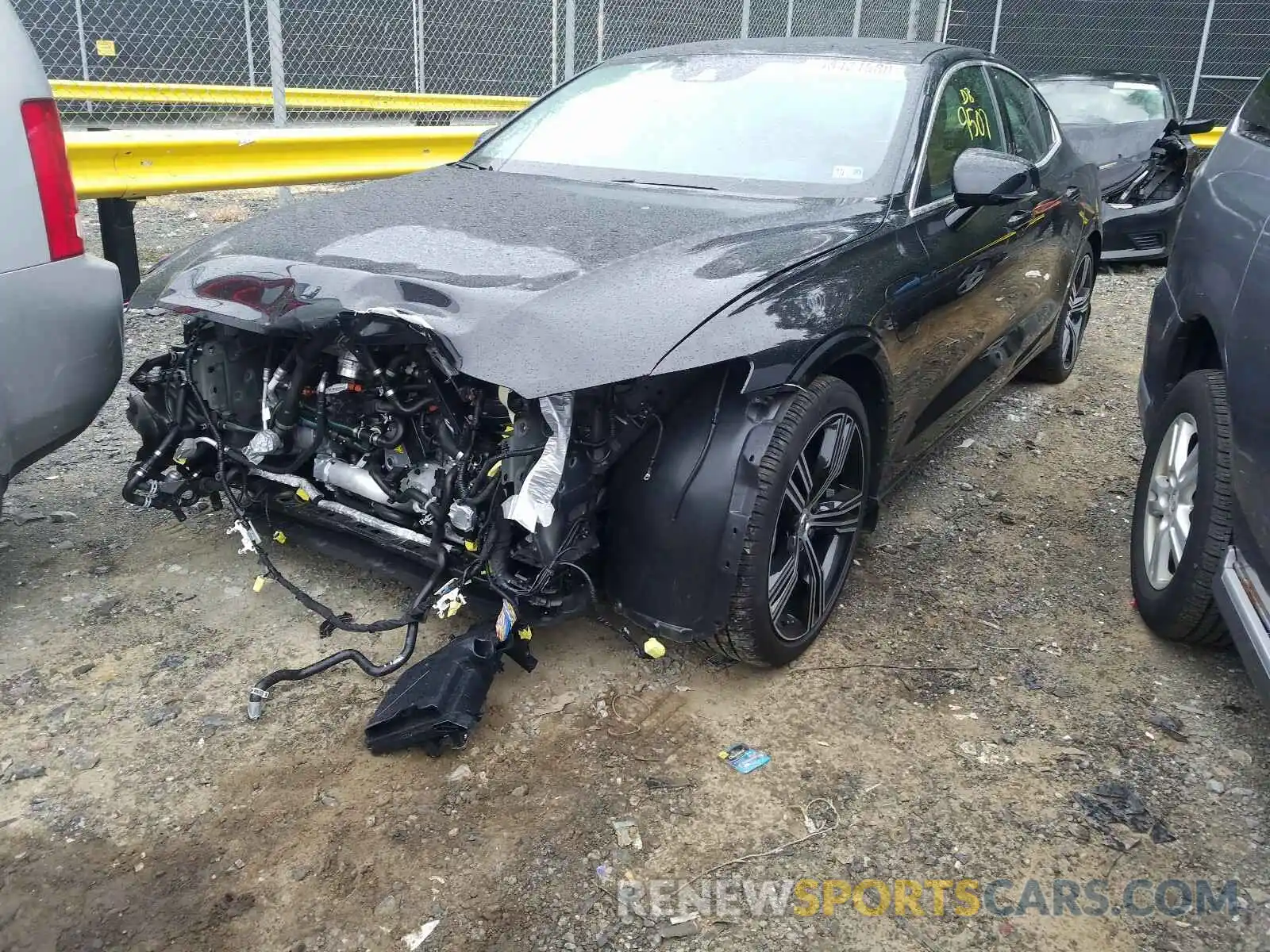2 Фотография поврежденного автомобиля 7JRBR0FL4KG010655 VOLVO S60 T8 INS 2019