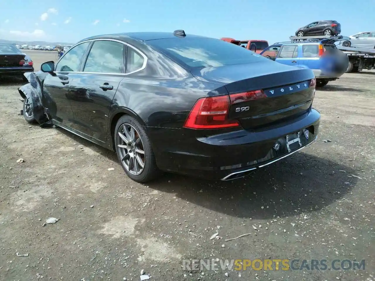 3 Photograph of a damaged car LVY102AK0KP089393 VOLVO S90 2019