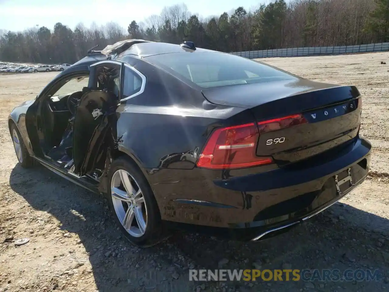 3 Photograph of a damaged car LVY102AK0KP090432 VOLVO S90 2019