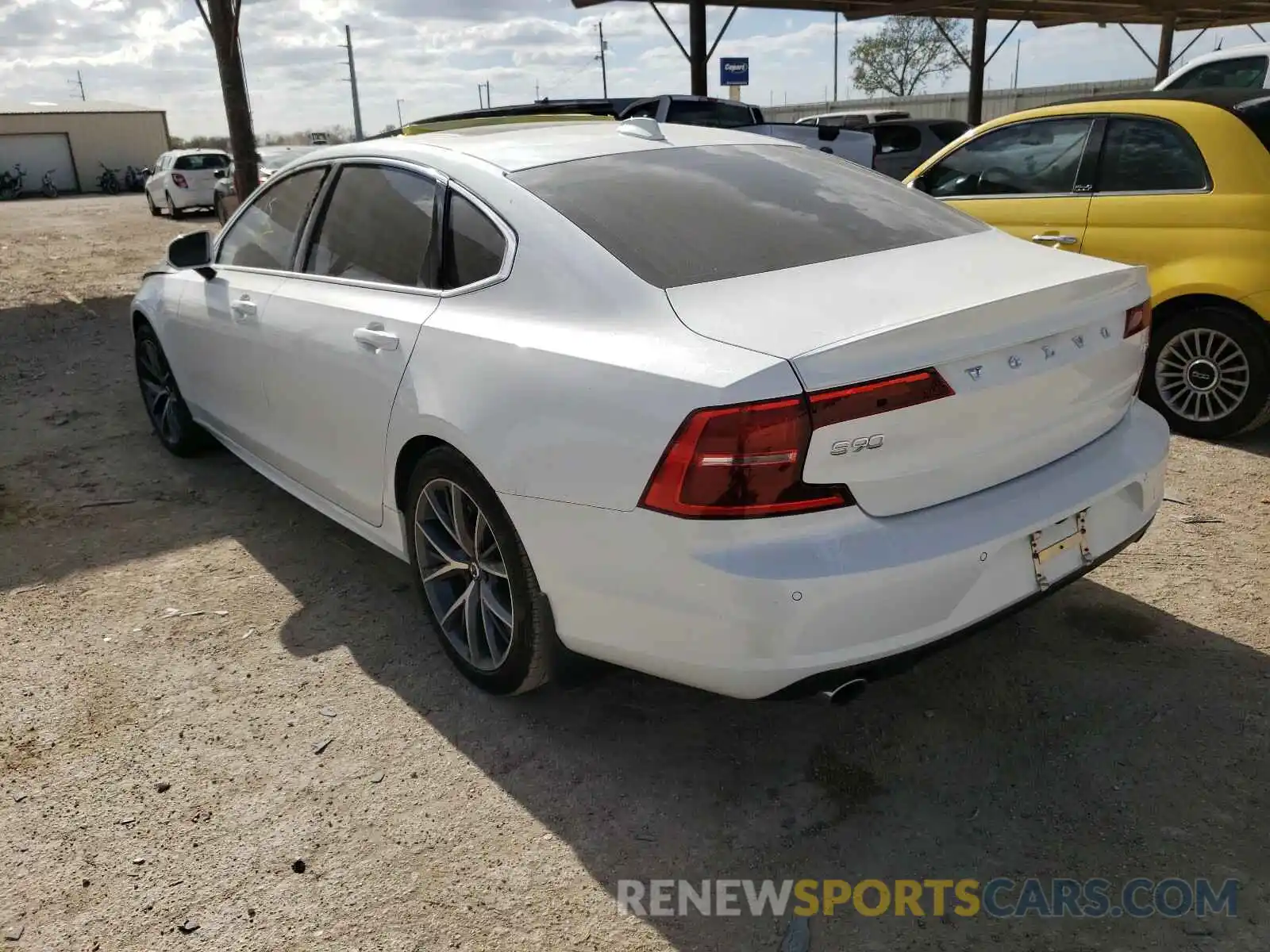 3 Photograph of a damaged car LVY102AK5KP110528 VOLVO S90 2019