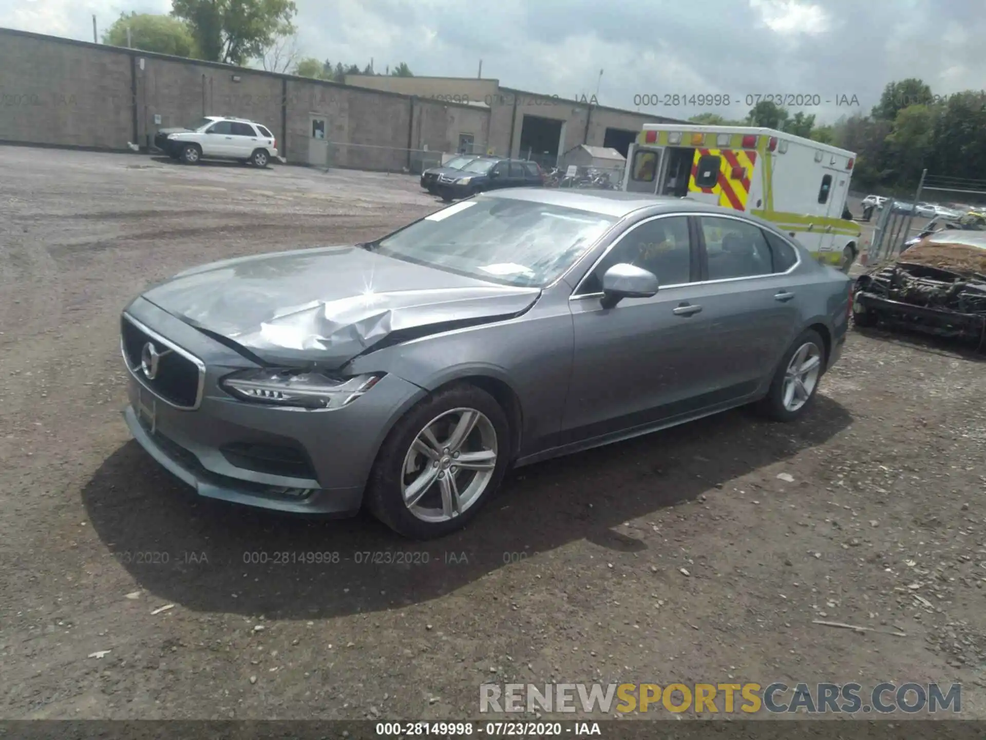 2 Photograph of a damaged car LVY102AKXKP083777 VOLVO S90 2019