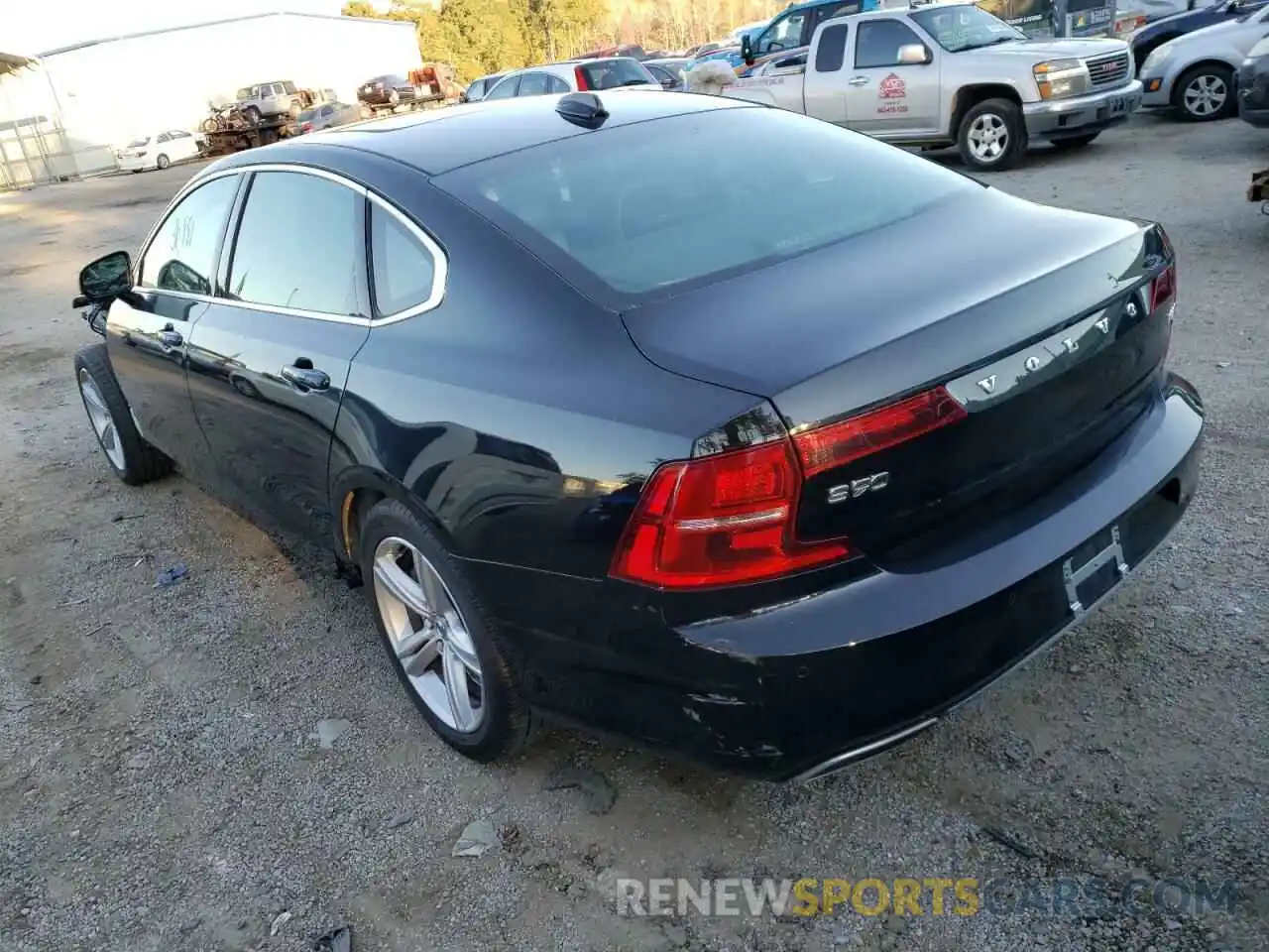 3 Photograph of a damaged car LVY102MK1KP099295 VOLVO S90 2019