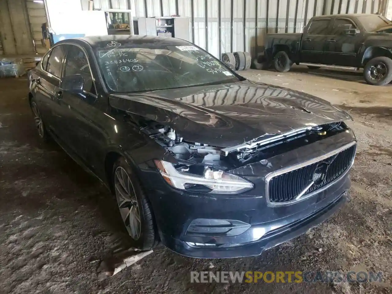 1 Photograph of a damaged car LVY102MK4KP099369 VOLVO S90 2019