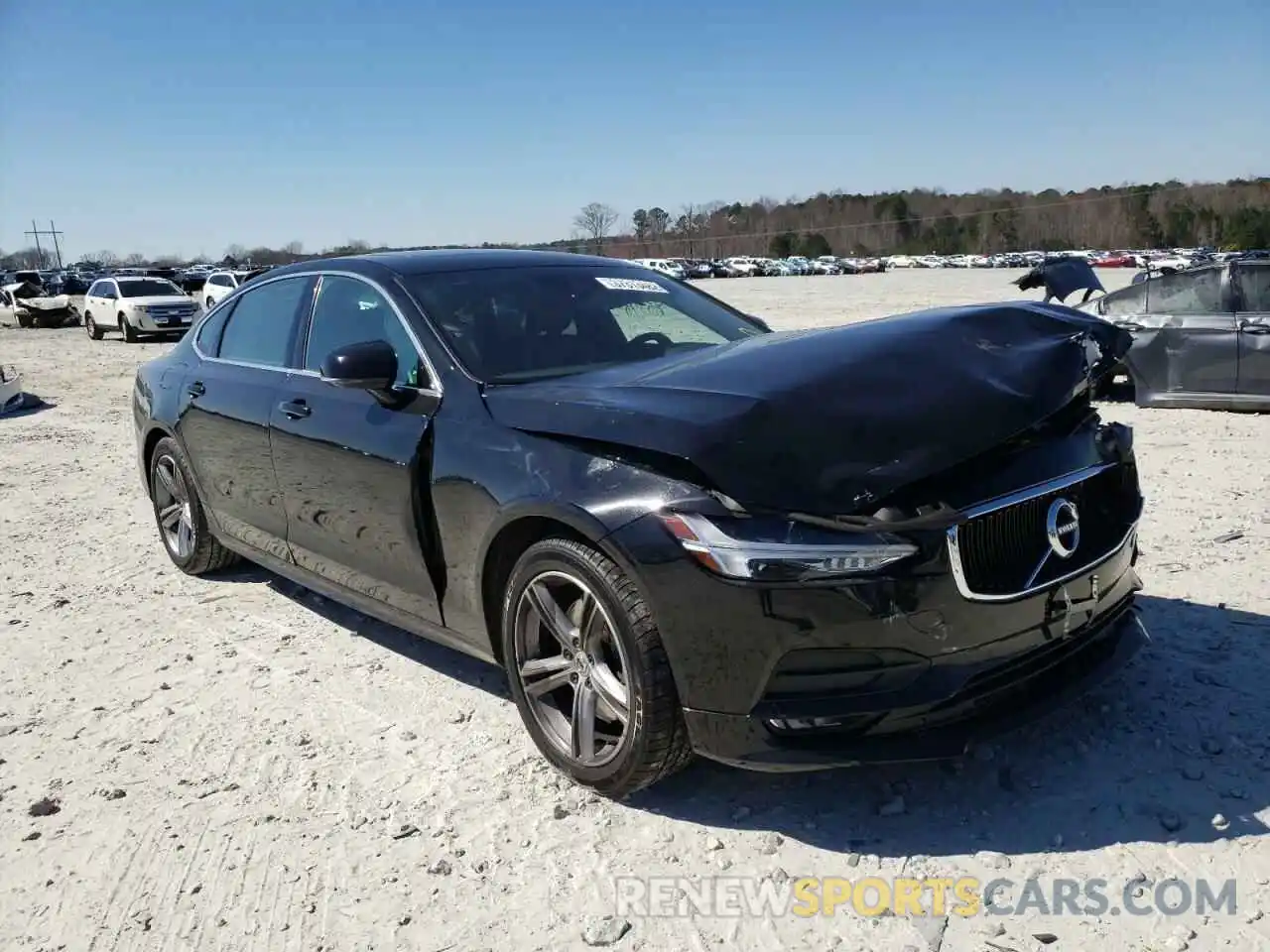 1 Photograph of a damaged car LVY102MK5KP090521 VOLVO S90 2019