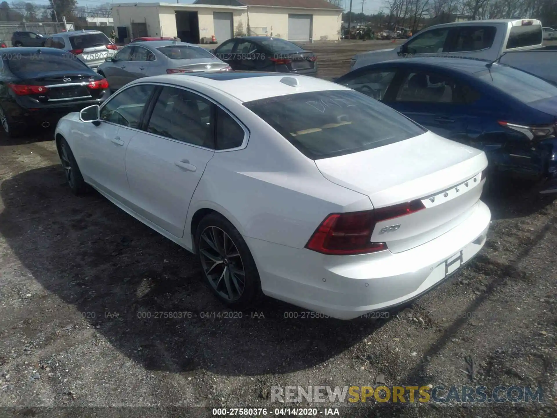 3 Photograph of a damaged car LVY102MK7KP083117 VOLVO S90 2019