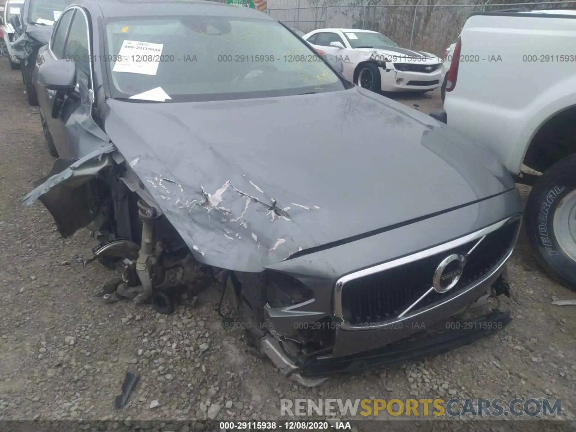 12 Photograph of a damaged car LVY102MK8KP078296 VOLVO S90 2019