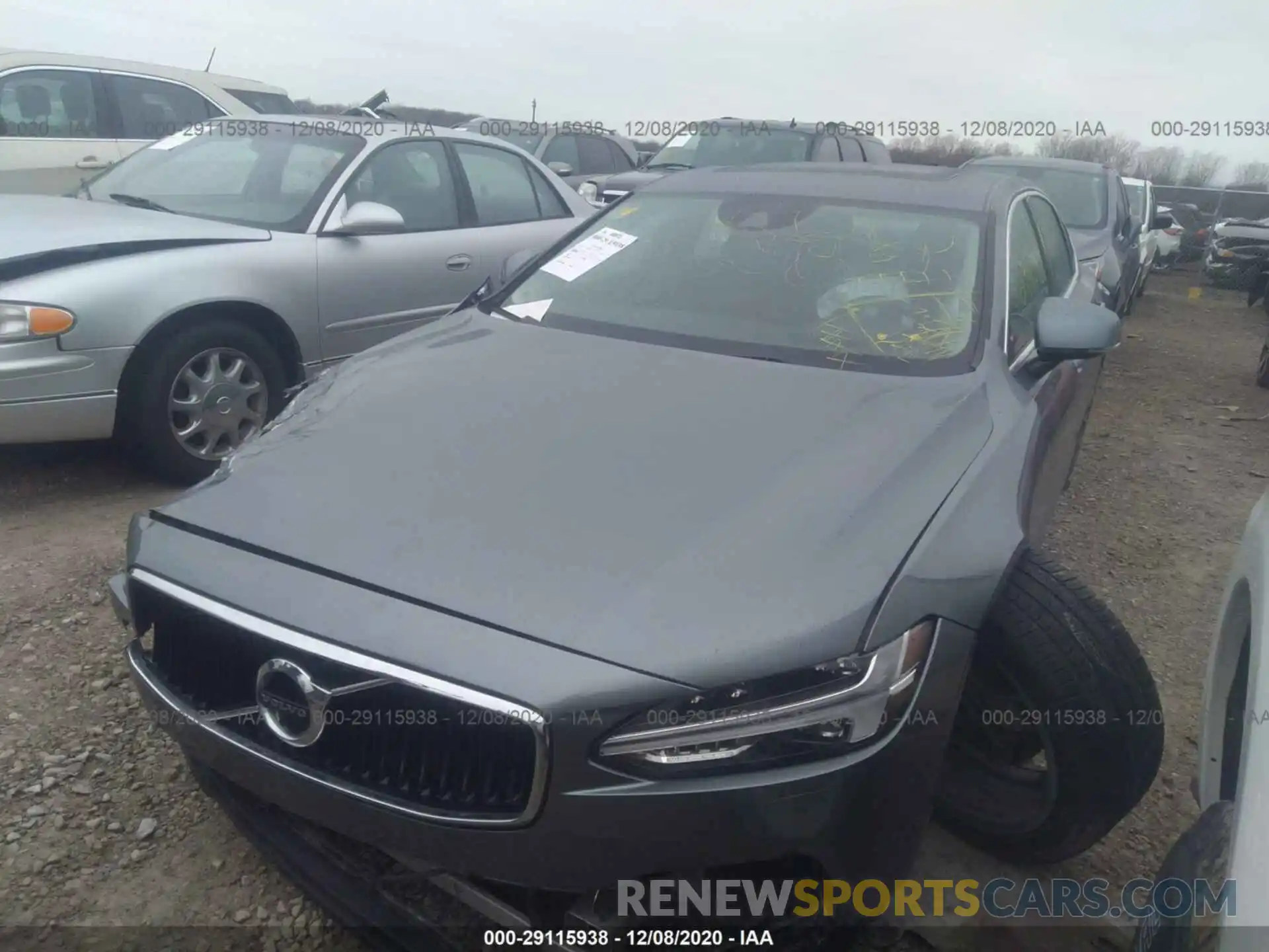 2 Photograph of a damaged car LVY102MK8KP078296 VOLVO S90 2019