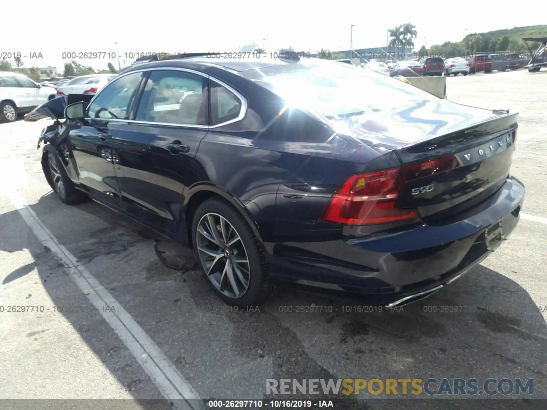 3 Photograph of a damaged car LVYA22MK1KP088615 VOLVO S90 2019