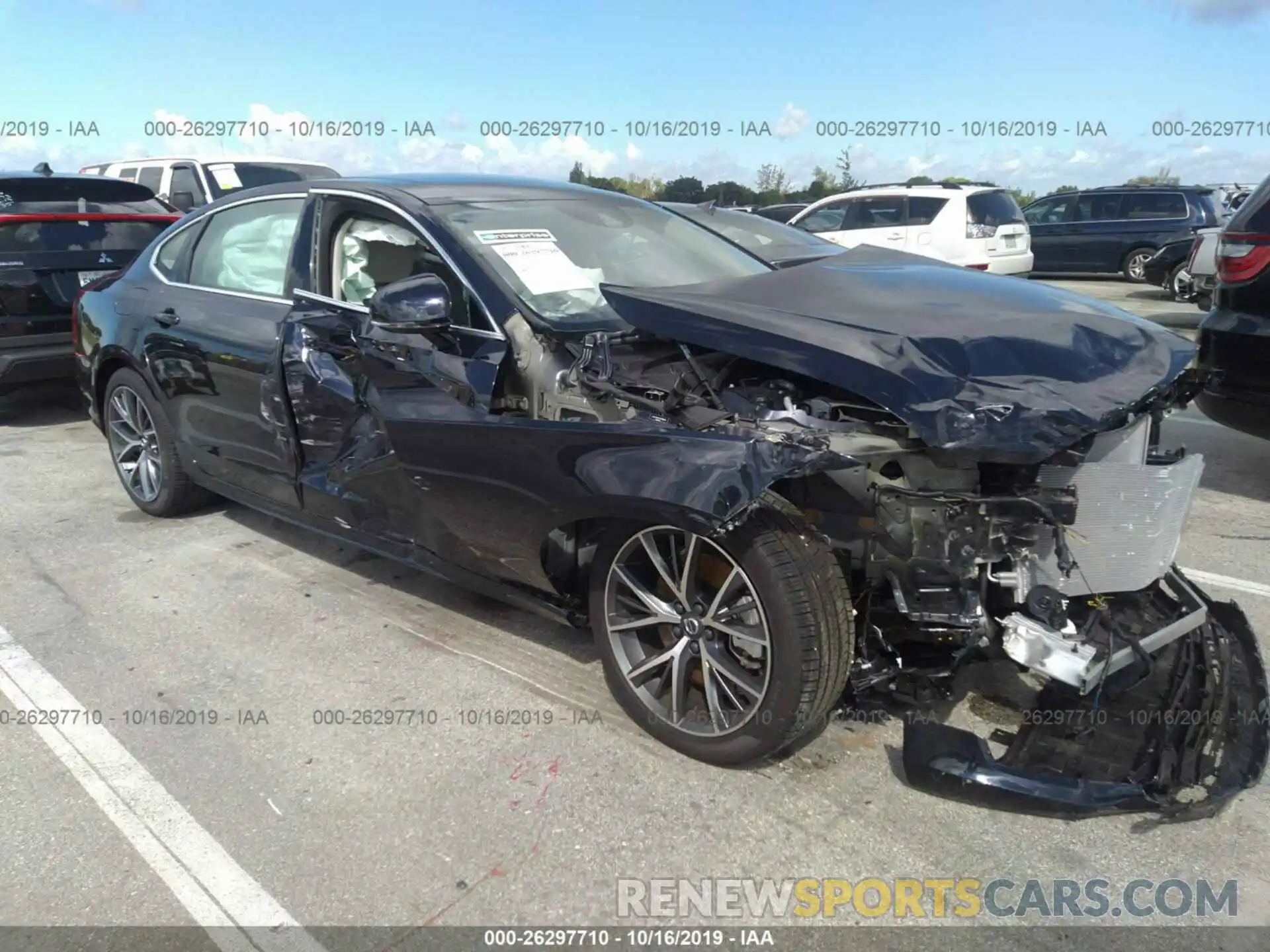 6 Фотография поврежденного автомобиля LVYA22MK1KP088615 VOLVO S90 2019