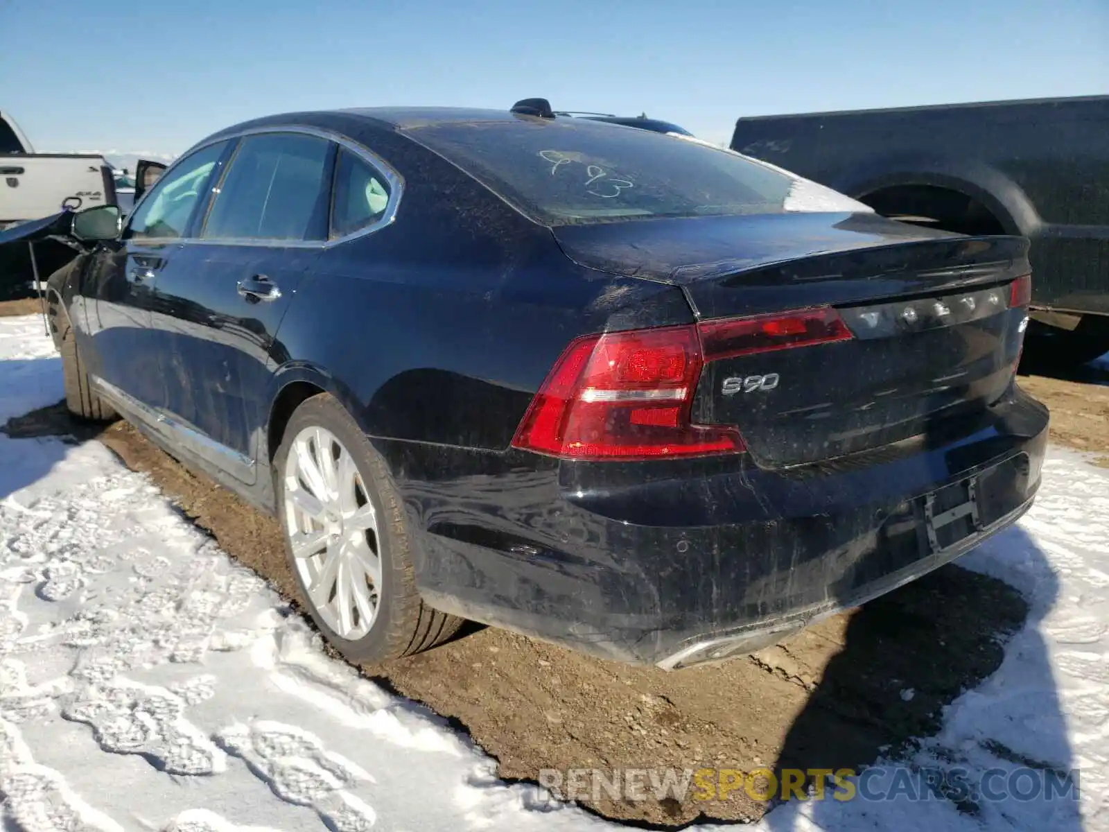 3 Photograph of a damaged car LVYBR0AL0KP084993 VOLVO S90 2019