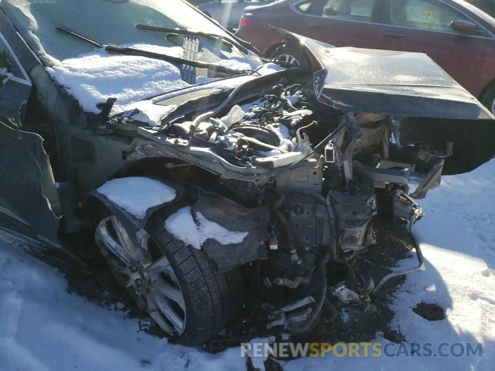 9 Photograph of a damaged car LVYBR0AL0KP084993 VOLVO S90 2019