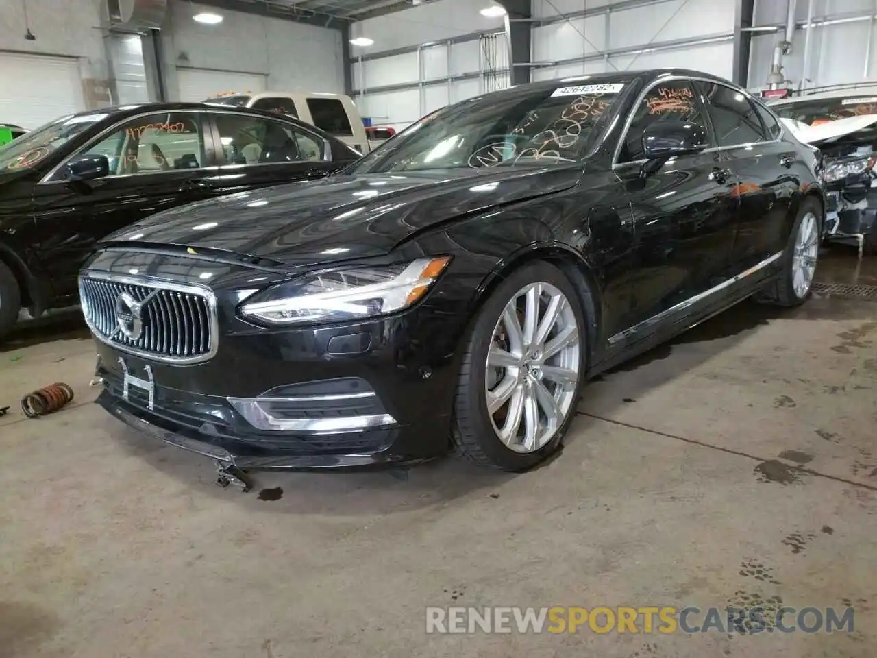 2 Photograph of a damaged car LVYBR0AL6KP110402 VOLVO S90 2019