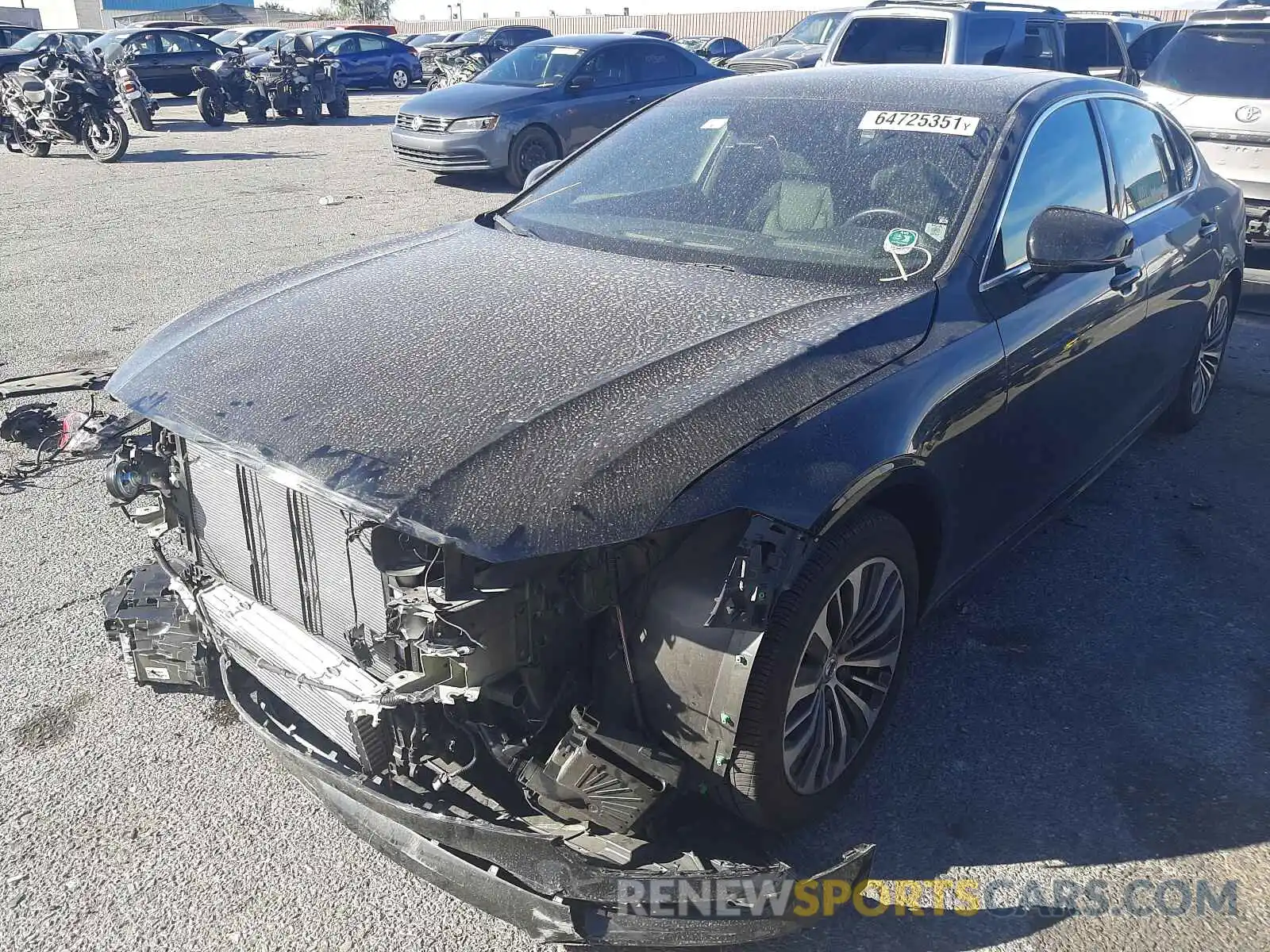 2 Photograph of a damaged car LVYA22MK4LP168749 VOLVO S90 2020