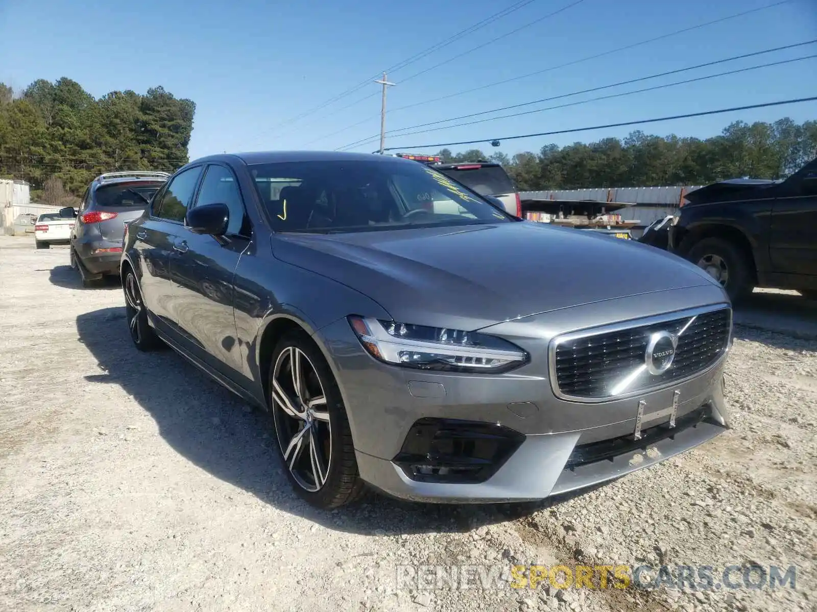 1 Photograph of a damaged car LVYA22MT7LP180404 VOLVO S90 2020