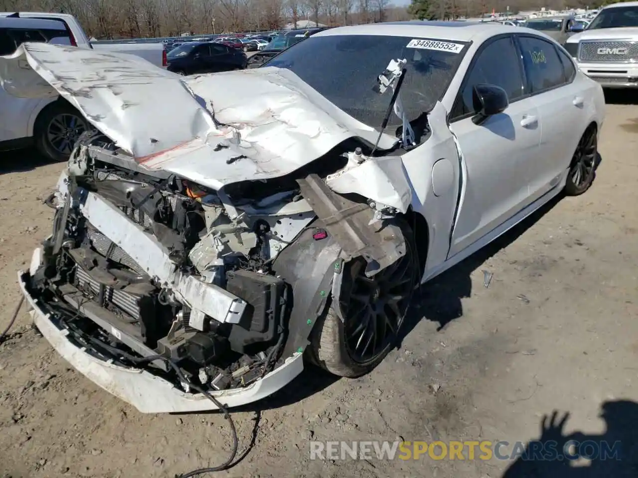 2 Photograph of a damaged car LVYBR0AT1LP172291 VOLVO S90 2020