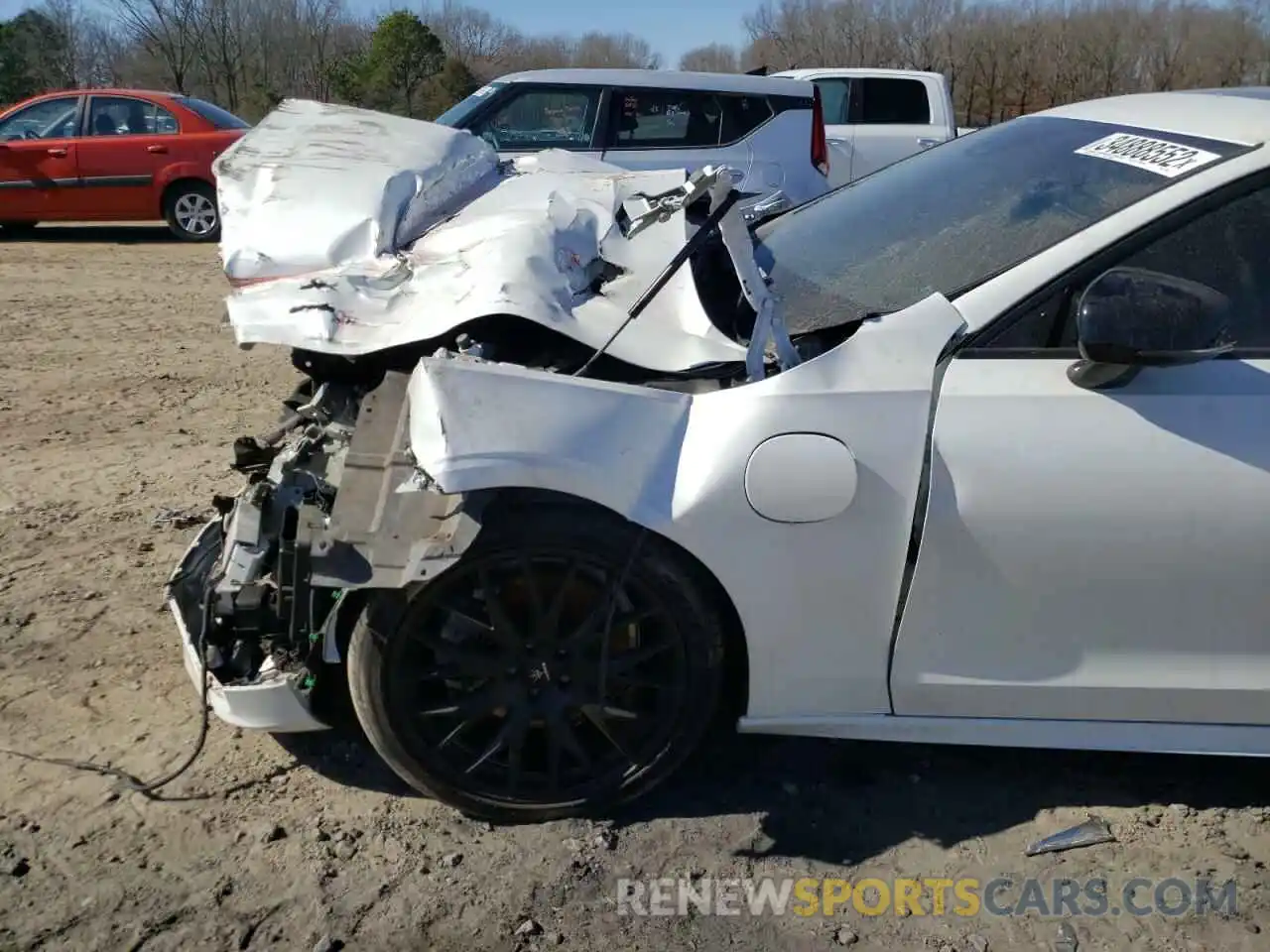 9 Photograph of a damaged car LVYBR0AT1LP172291 VOLVO S90 2020