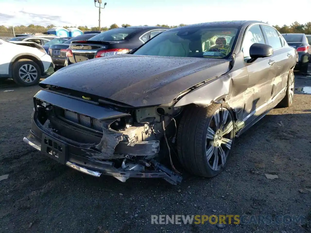 2 Photograph of a damaged car LVYA22ML7MP210986 VOLVO S90 2021