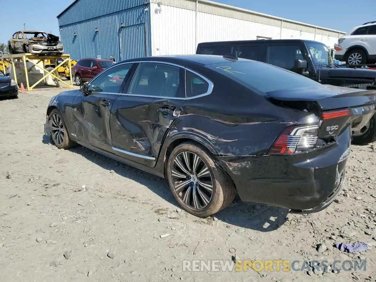 2 Photograph of a damaged car LVY062MN3PP330726 VOLVO S90 PLUS 2023