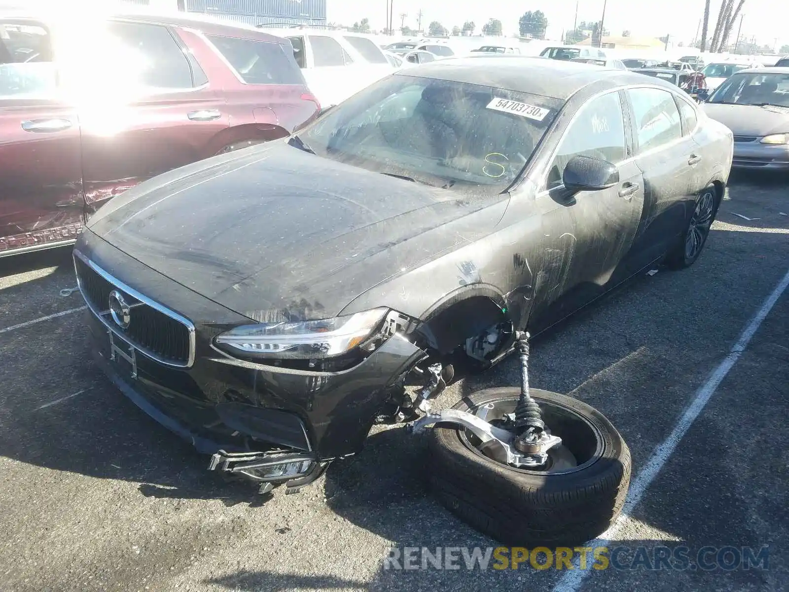 2 Photograph of a damaged car LVYA22MK0LP178081 VOLVO S90 T6 MOM 2020