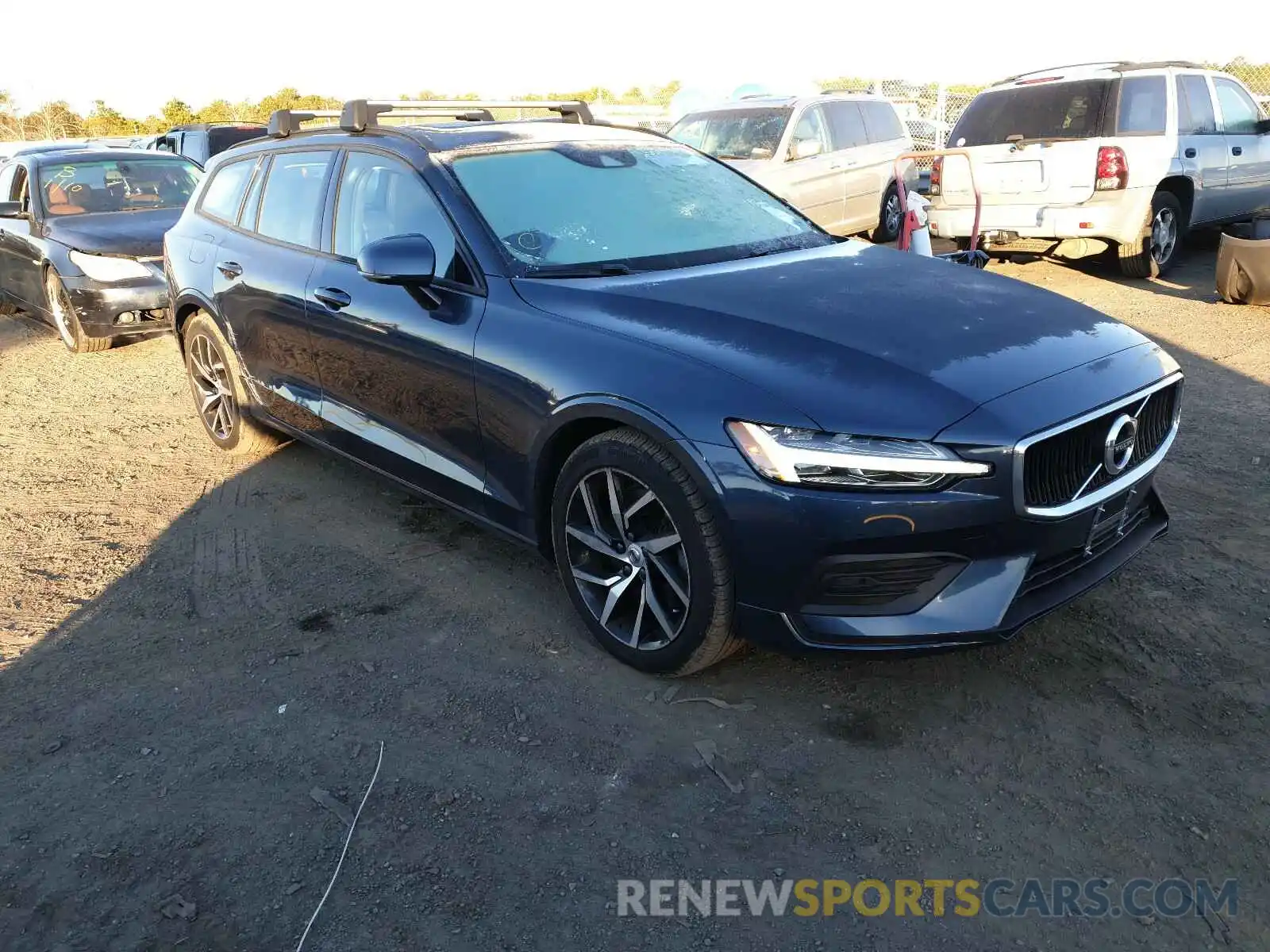 1 Photograph of a damaged car YV1A22SK2K1341514 VOLVO V60 2019