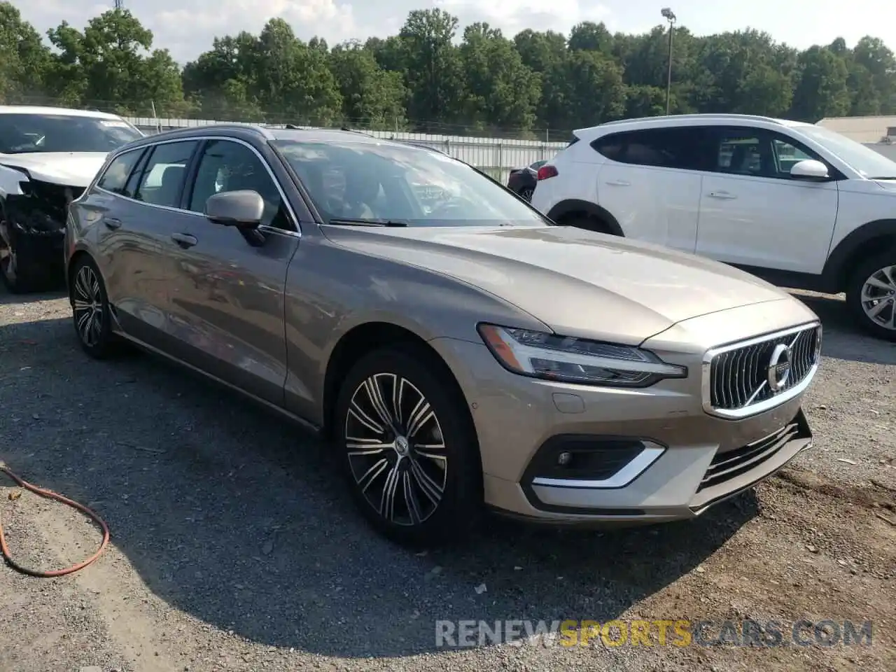 1 Photograph of a damaged car YV1A22SL8K1337167 VOLVO V60 2019