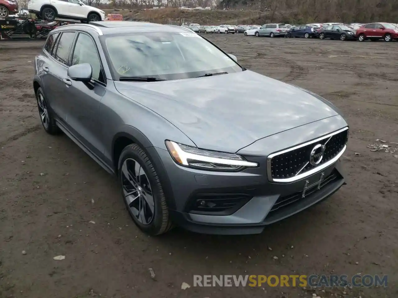 1 Photograph of a damaged car YV4102WK0L1040342 VOLVO V60 2020