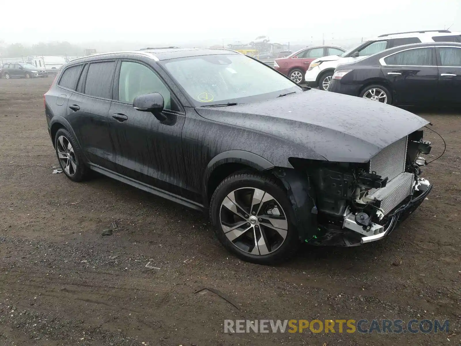 1 Photograph of a damaged car YV4102WK6L1046307 VOLVO V60 2020