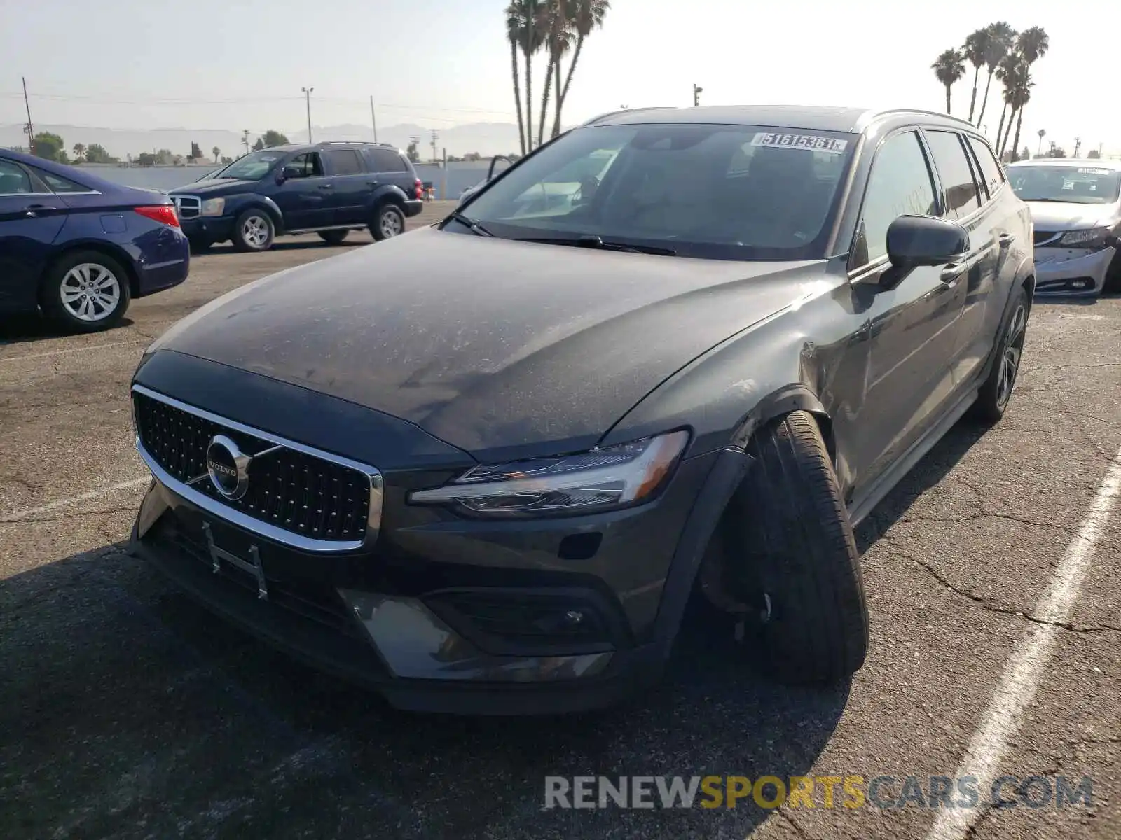 2 Photograph of a damaged car YV4102WKXL1047069 VOLVO V60 2020