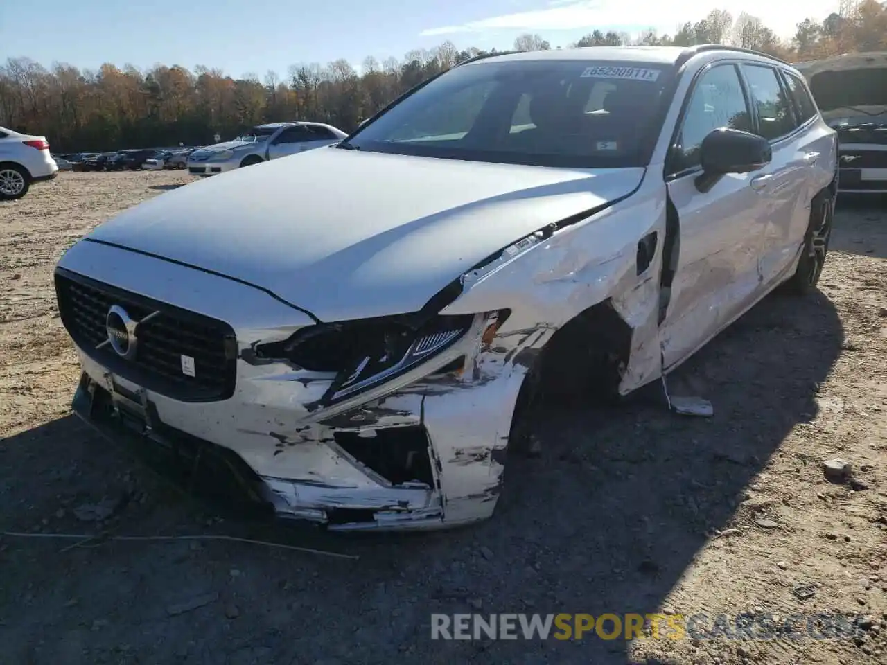 9 Photograph of a damaged car YV1BK0EP0M1428038 VOLVO V60 2021