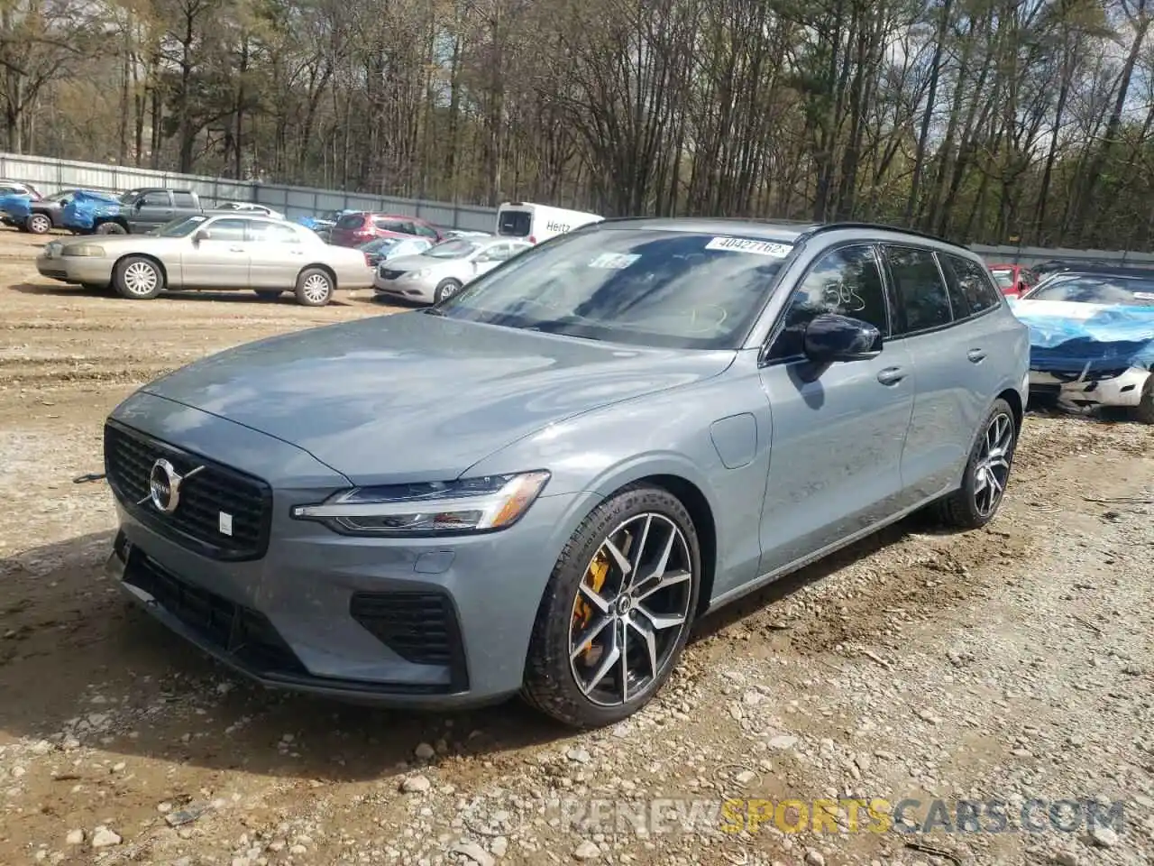 2 Photograph of a damaged car YV1BK0EP7N1477724 VOLVO V60 2022