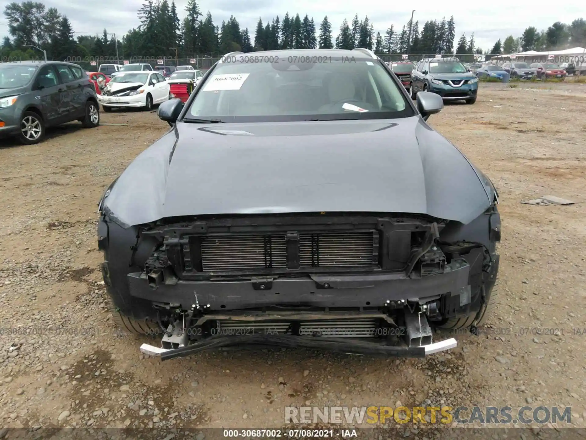 6 Photograph of a damaged car YV4102WK0L1031639 VOLVO V60 CROSS COUNTRY 2020