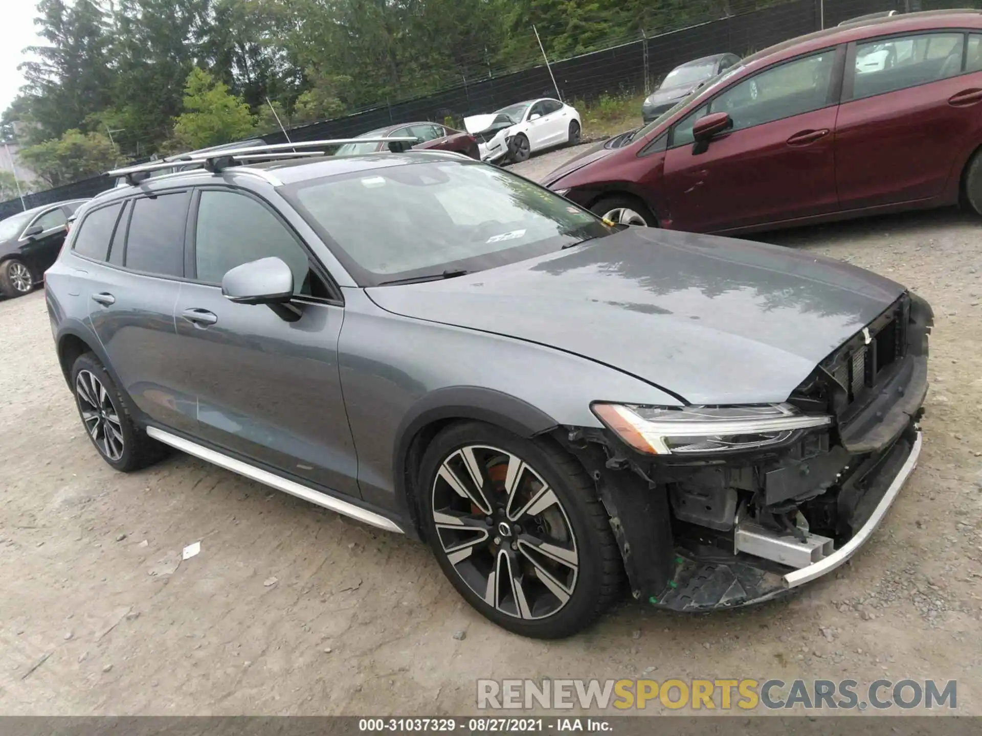 1 Photograph of a damaged car YV4102WK7L1038796 VOLVO V60 CROSS COUNTRY 2020