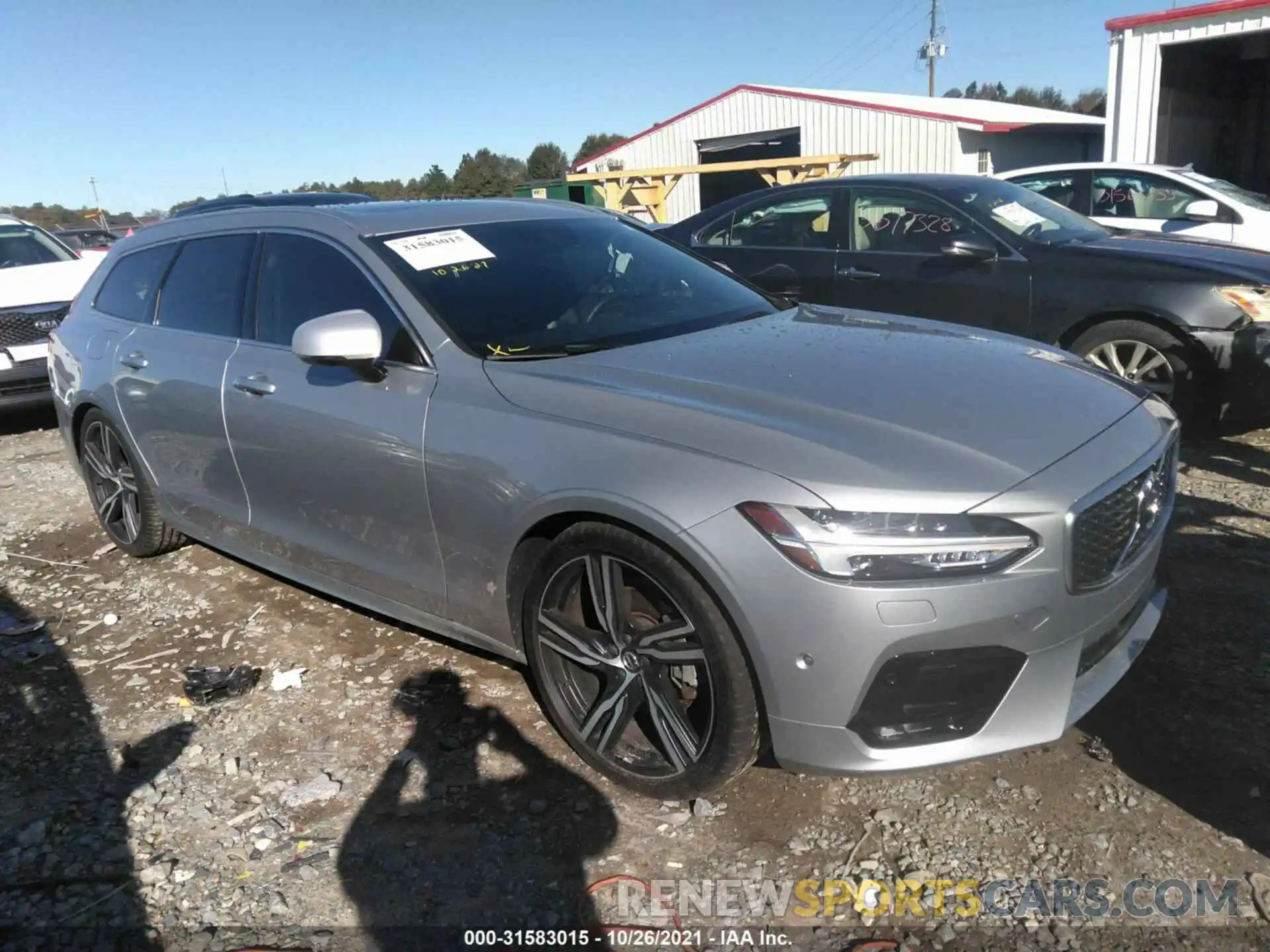 1 Photograph of a damaged car YV1102GM5K1088270 VOLVO V90 2019