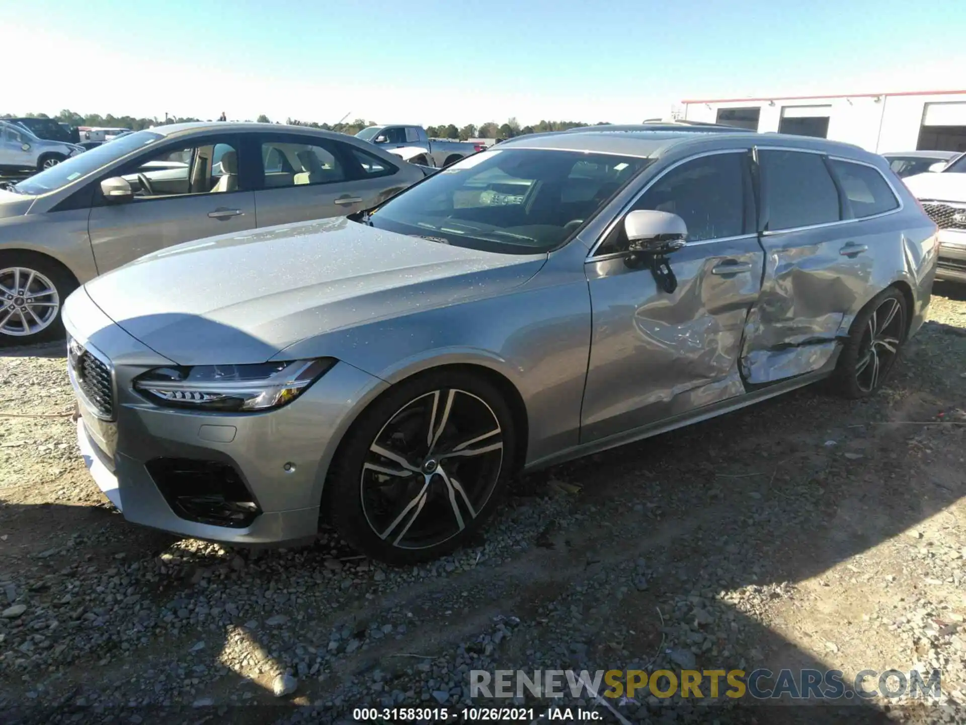 2 Photograph of a damaged car YV1102GM5K1088270 VOLVO V90 2019