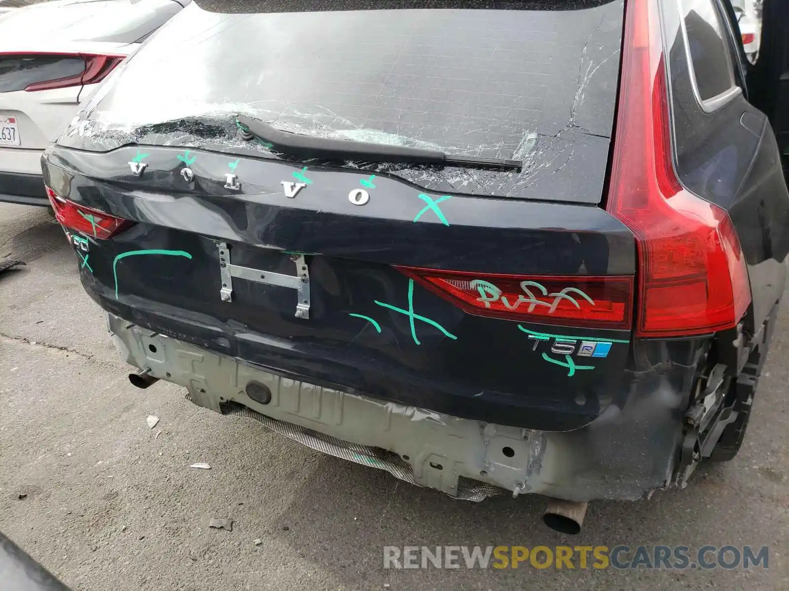 9 Photograph of a damaged car YV1102GM6K1087029 VOLVO V90 2019