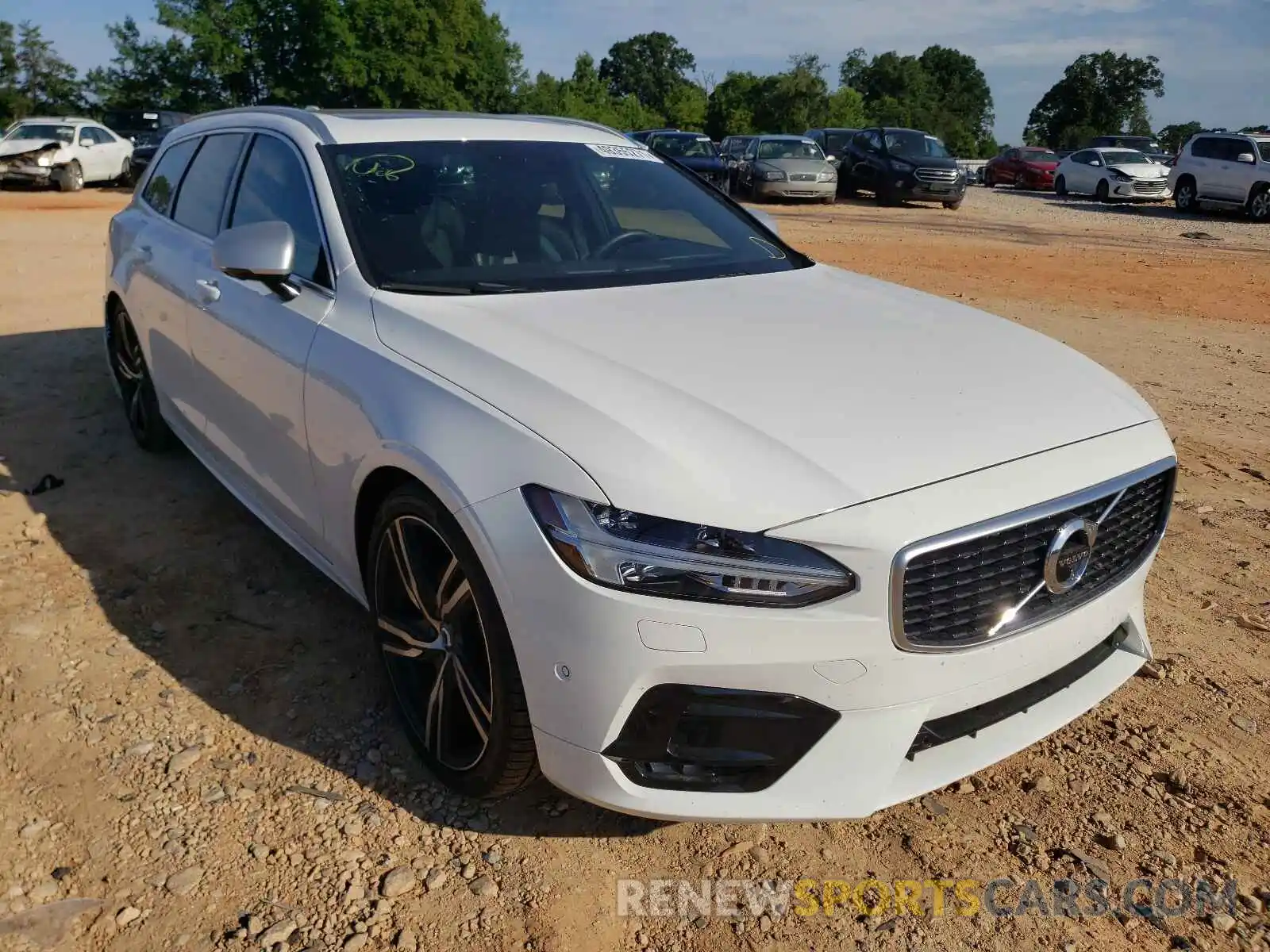 1 Photograph of a damaged car YV1102GMXK1086630 VOLVO V90 2019