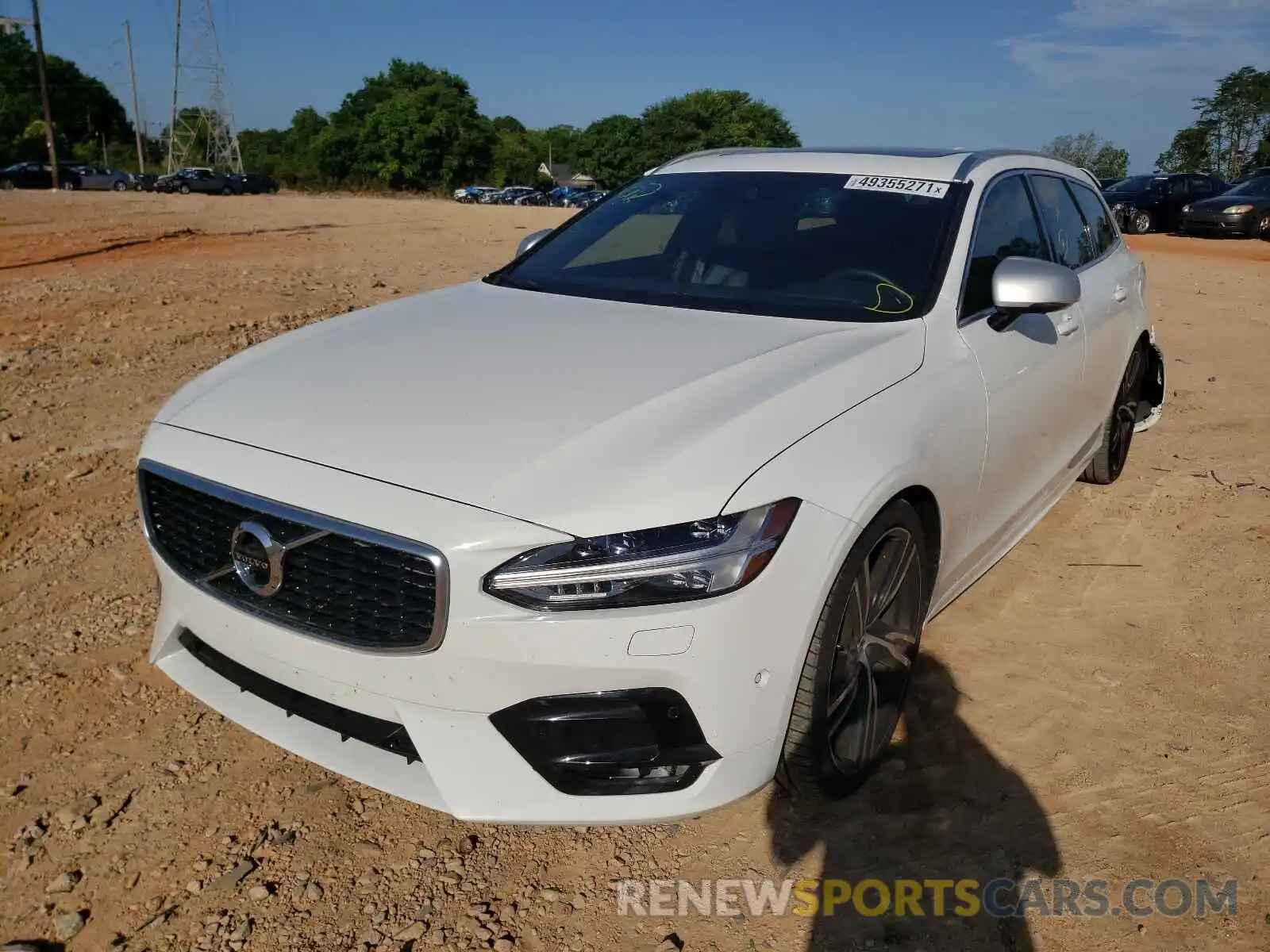 2 Photograph of a damaged car YV1102GMXK1086630 VOLVO V90 2019