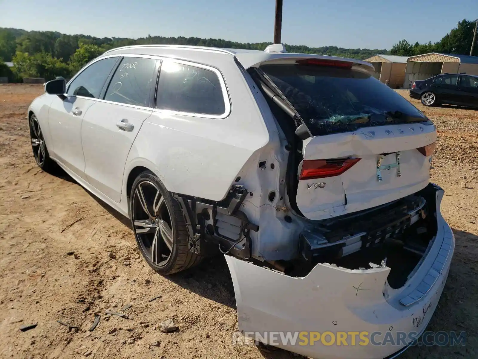 3 Photograph of a damaged car YV1102GMXK1086630 VOLVO V90 2019