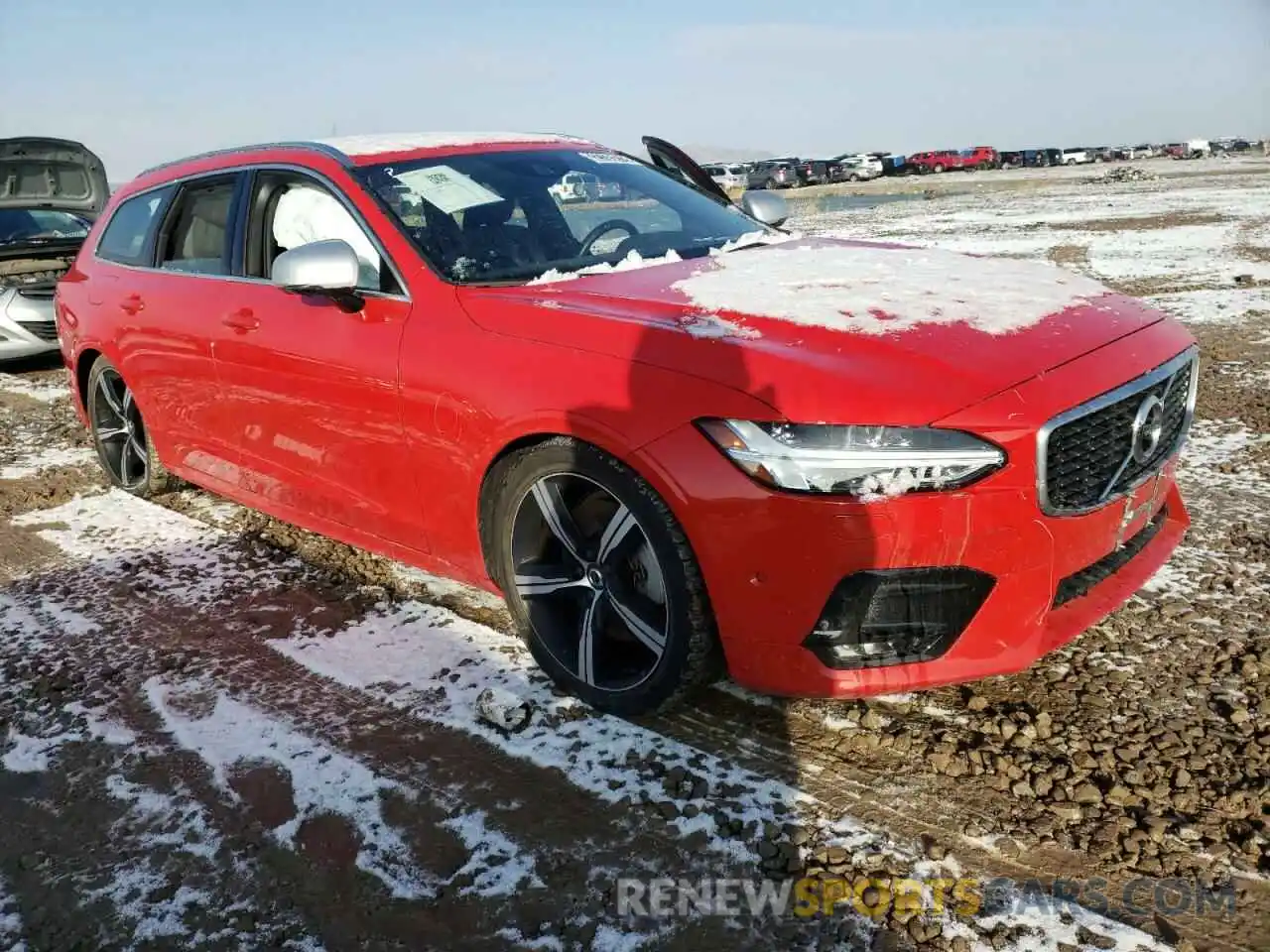 1 Photograph of a damaged car YV1A22VM8K1086901 VOLVO V90 2019