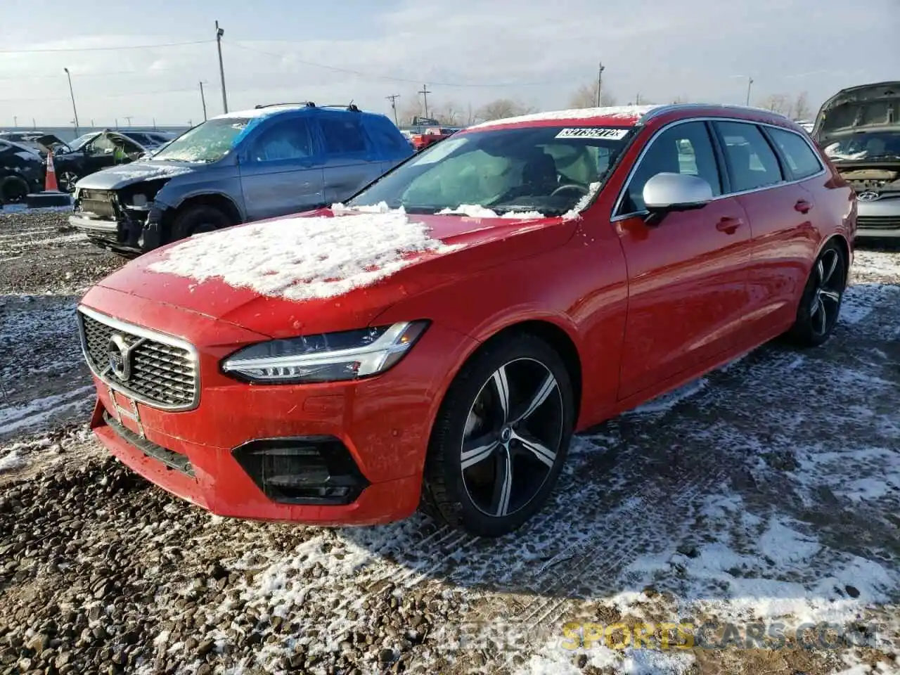 2 Photograph of a damaged car YV1A22VM8K1086901 VOLVO V90 2019