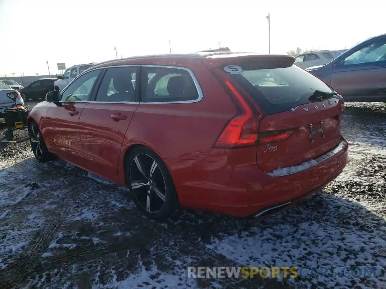 3 Photograph of a damaged car YV1A22VM8K1086901 VOLVO V90 2019