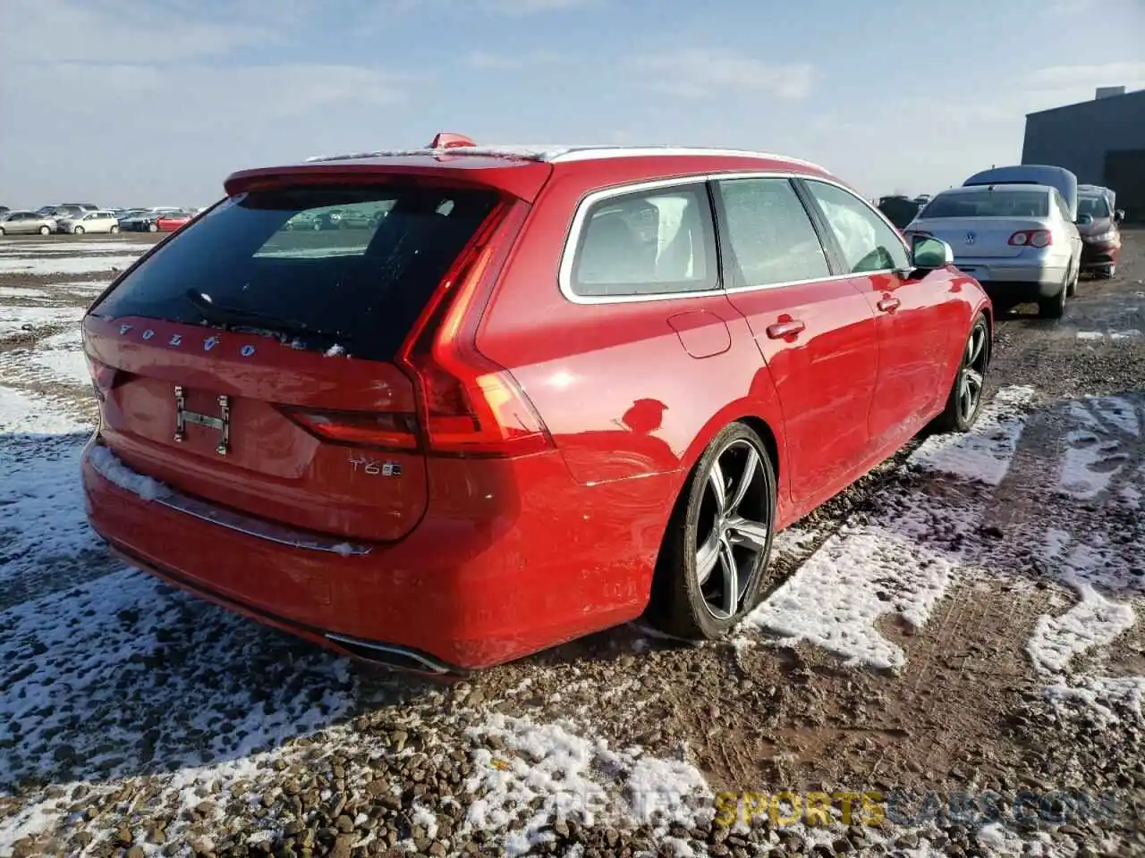 4 Photograph of a damaged car YV1A22VM8K1086901 VOLVO V90 2019