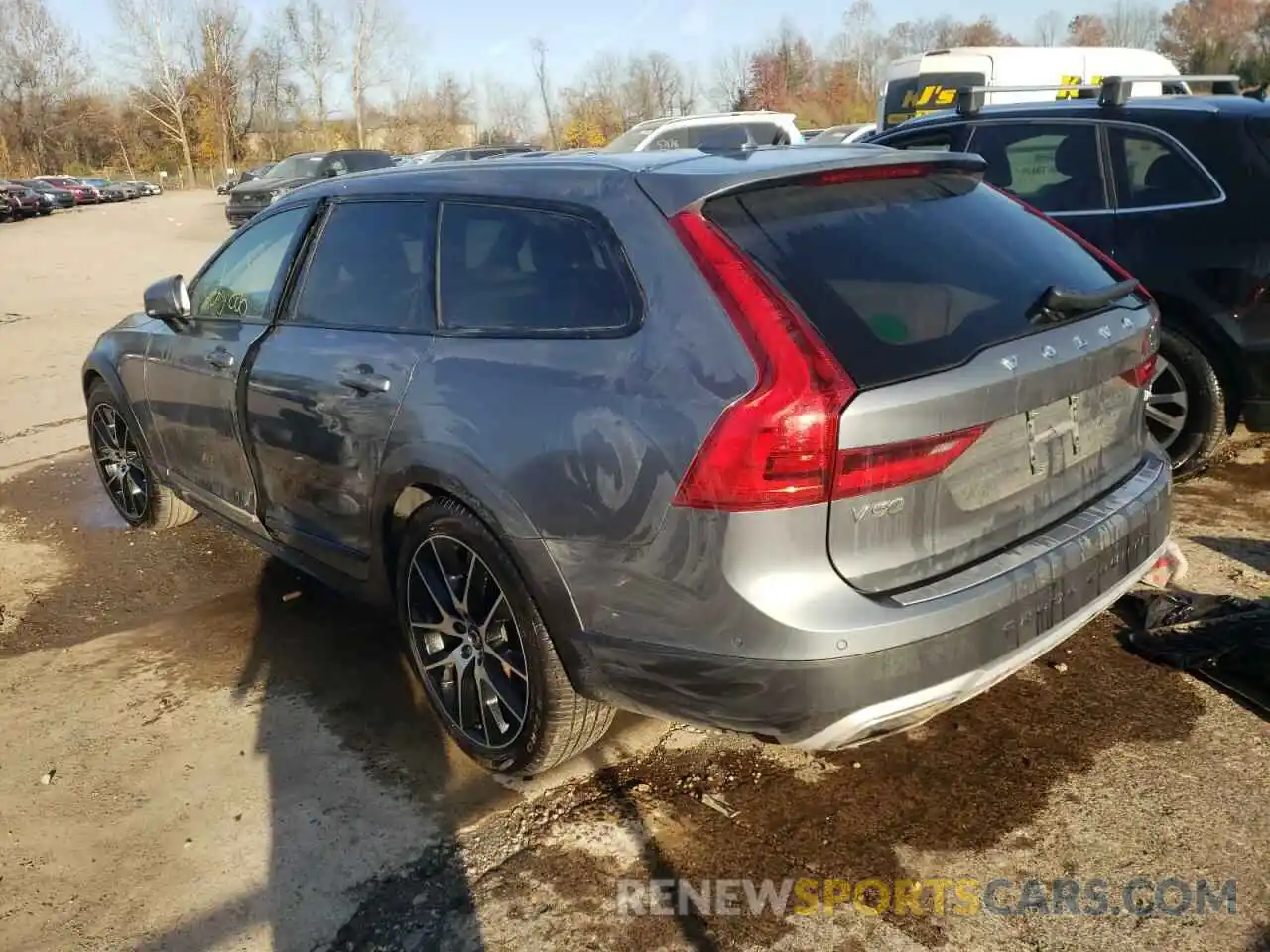 3 Фотография поврежденного автомобиля YV4A22NL1K1080027 VOLVO V90 2019