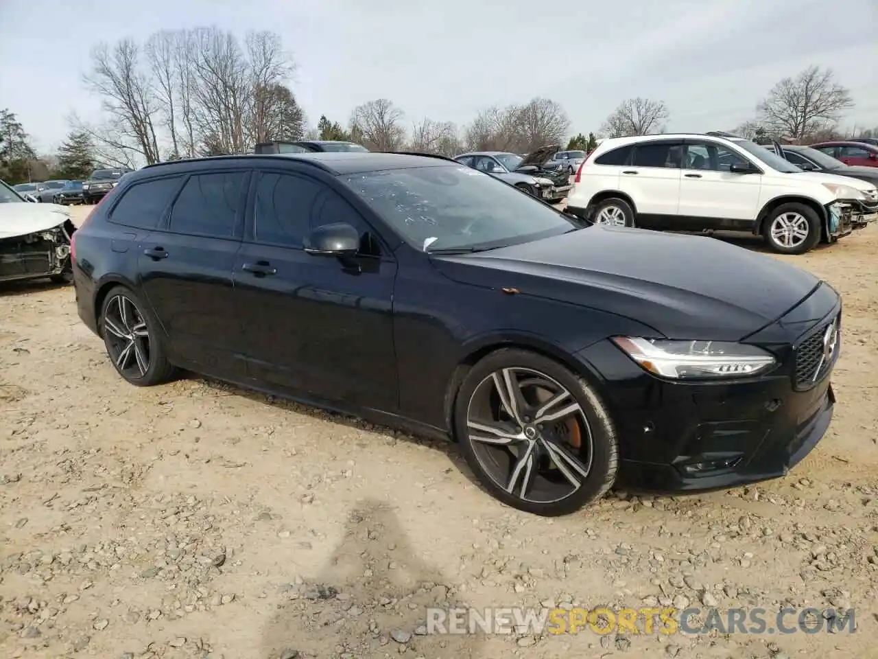 4 Photograph of a damaged car YV1A22VM1L1137804 VOLVO V90 2020